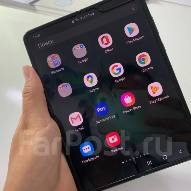 Samsung Galaxy Fold. �/�, ������, 4G LTE, Dual-SIM, ���������� ����