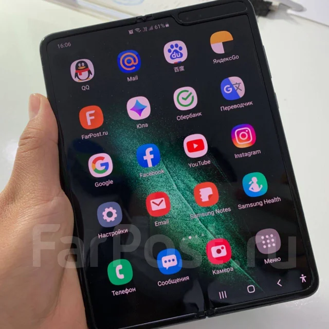 Samsung Galaxy Fold. �/�, ������, 4G LTE, Dual-SIM, ���������� ����