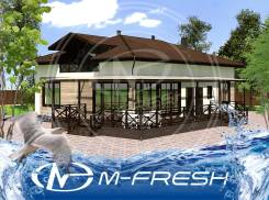 M-fresh Mansarda (Проработанный проект обворожительного дома! Да! ). 100-200 кв. м., 1 этаж, 5 комнат, бетон
