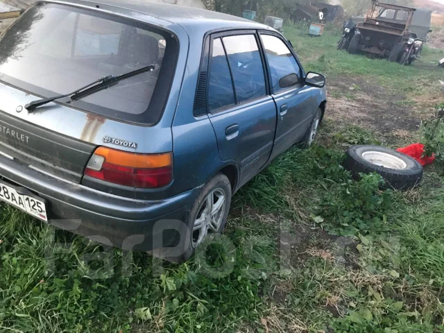 Toyota Starlet. ��������, 4wd, 1.3, ������ ����
