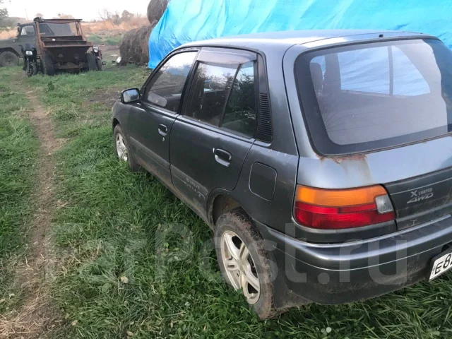 Toyota Starlet. ��������, 4wd, 1.3, ������ ����