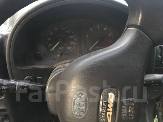 Toyota Starlet. ��������, 4wd, 1.3, ������ ����