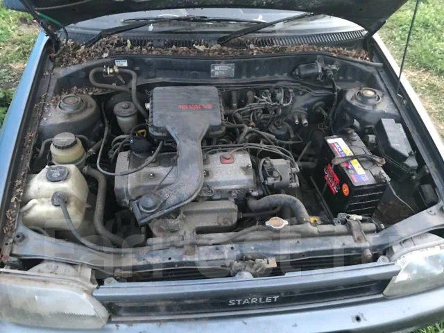 Toyota Starlet. ��������, 4wd, 1.3, ������ ����