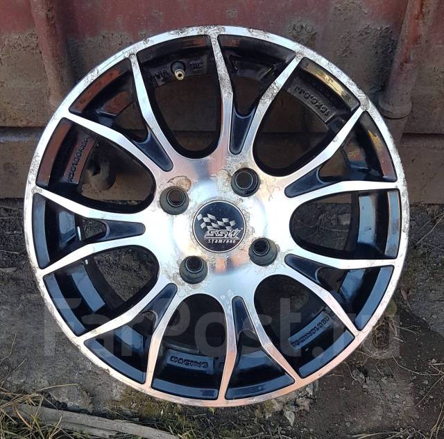Красивые диски SSW R15, 15", 1 шт, 4x114.3, 6,00 кг. 72,0 мм. 4 шт, б/у ...