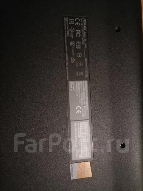 Asus X540S. 15.6", 1,6����, ��� 2048 ��, ���� 500���, WiFi: 1, Bluetooth: 1, ����������� �� 3��. ����