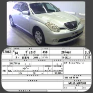 Toyota Verossa. �������, 4wd, 2.0 (160��.�.), ������, 287����. ��, �/�, ��� ���. ��� ����� �� ������������ ����