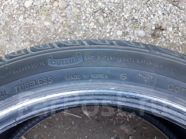 Kumho Ecsta ASX KU21. ������, 2008 ���, �/�, ����� 50 % ����
