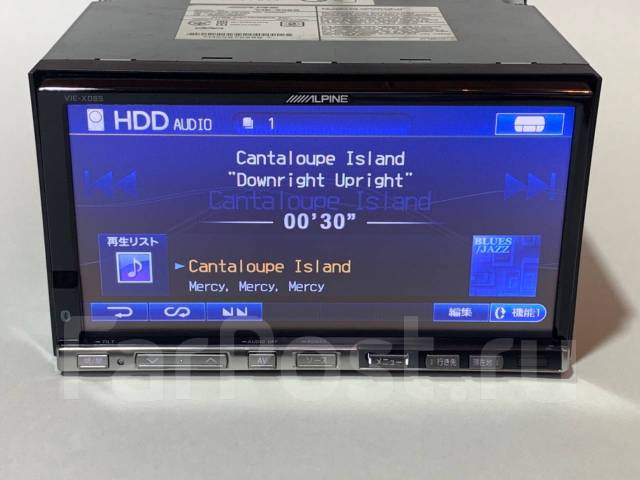 ALPINE HDD VIE-X08S 2011年Bluetooth/MSV