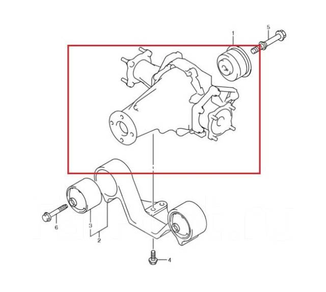 Сузуки гранд витара схема заднего редуктора