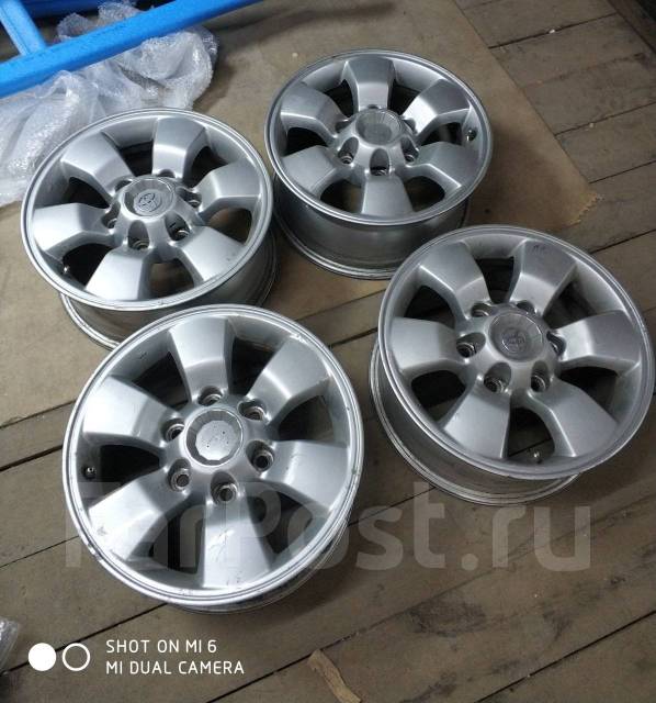 Литые диски Toyota SURF R16, 16", 4 шт, 6x139.7, 4 шт, б/у, в наличии ...