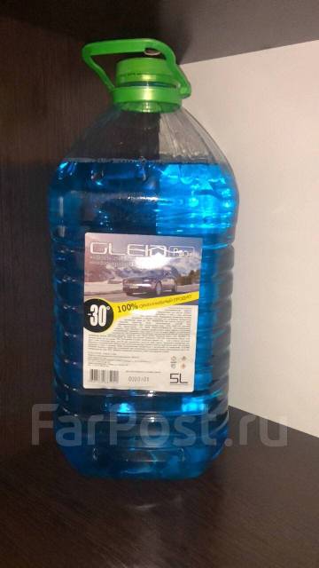 Стеклоомывающая жидкость -30 зеленая крышка. Незамерзайка. опт 120р/шт ...