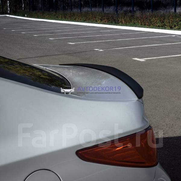 Лип спойлер HS1 на Hyundai Solaris (Хендай Солярис) седан 2010-2017г ...