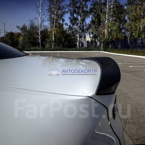 Лип спойлер HS1 на Hyundai Solaris (Хендай Солярис) седан 2010-2017г ...