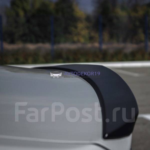 Лип спойлер HS1 на Hyundai Solaris (Хендай Солярис) седан 2010-2017г ...