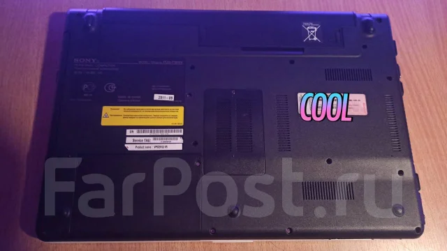 Sony VAIO PCG-71812V. 15.6", 2,2����, ��� 4 ��, ���� 283���, WiFi: 1, ����������� �� 1��. ����