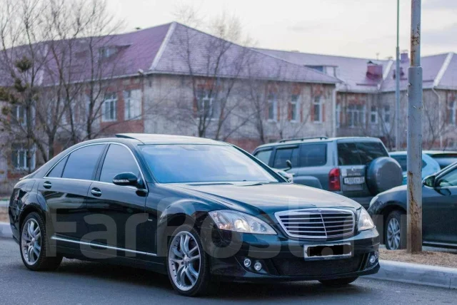 Mercedes-Benz S-Class. �������, ������, 5.5 (388��.�.), ������, 125 000����. �� ����