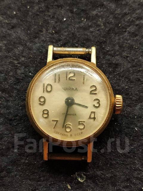 Винтаж: Женские механические часы 1301 CHAIKA ЧАЙКА 17 камней Сделано в СССР