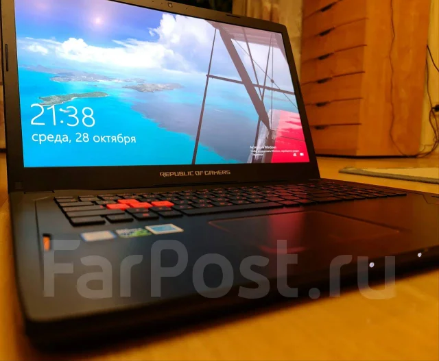 Asus ROG Strix GL702VM. 17.3", 60����, ��� 12 ��, ���� 1 000���, WiFi: 1, Bluetooth: 1, ����������� �� 3��. ����