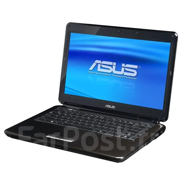 Asus K40. 14", 2,1����, ��� 4 ��, ���� 250���, WiFi: 1, Bluetooth: 1, ����������� �� 4��. ����