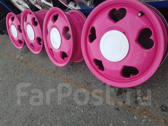 G-Corporation Moving Cafe Label Swing Heart. 5.5x15", 4x100, ET45 ����