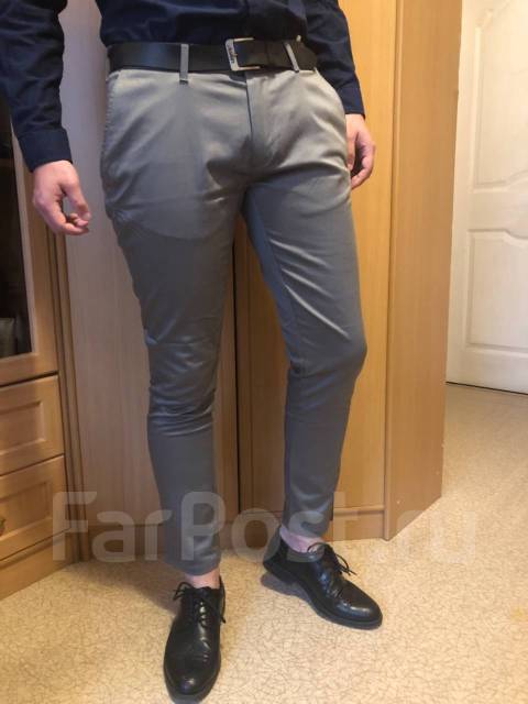 Мужские брюки ZARA, размер: 50, демисезон, новый, в наличии. Цена: 1 500₽  во Владивостоке