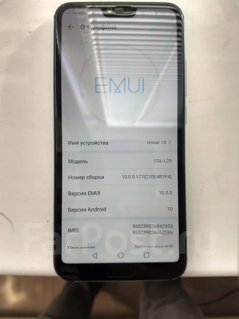 Honor 10. �/�, �����, 3G, 4G LTE, Dual-SIM, NFC ����