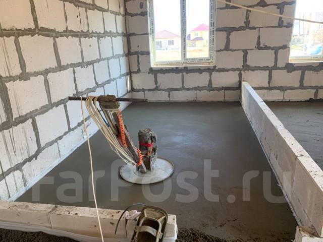 Цементно-песчаная стяжка пола, сухая, полусухая стяжка. Русские в Находке