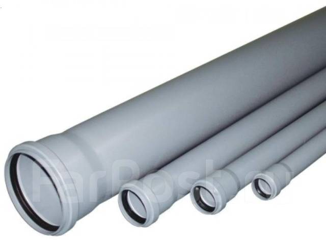Труба пластиковая канализационная Ду 100, по самой низкой цене ...