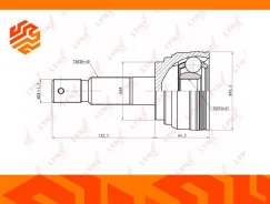 ���� �������� Lynxauto CO7536 �������� CO7536 ����