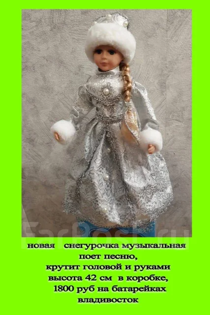 Новогодние Украшения Снегурочка