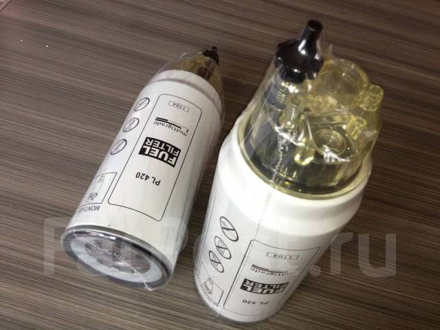 Фильтр топливный Pl420 со стаканом купить во Владивостоке по цене: 1 ...