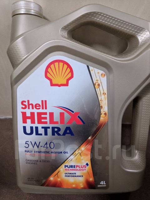 Shell Helix Ultra 5W40, 4л, синтетическое, 4,00 л. SN, A3, B3, B4 ...
