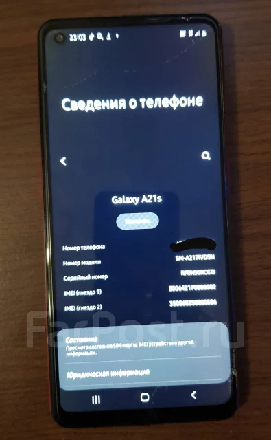 Samsung Galaxy A21s. �/�, �������, 4G LTE ����