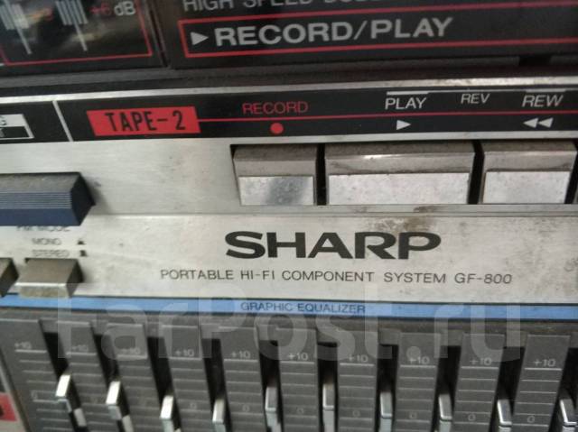 Sharp gf 808 схема