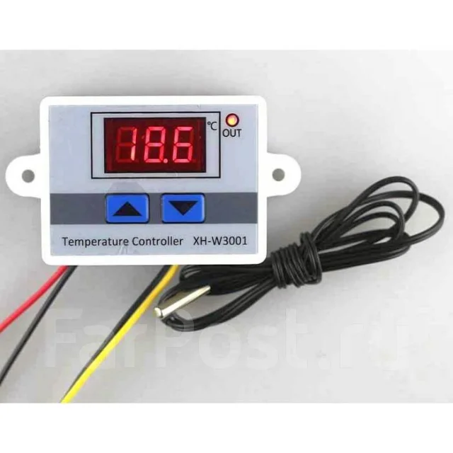 Цифровой терморегулятор XH-W3001; AC 220V, 1500W (Доставка 3-5 дней ...