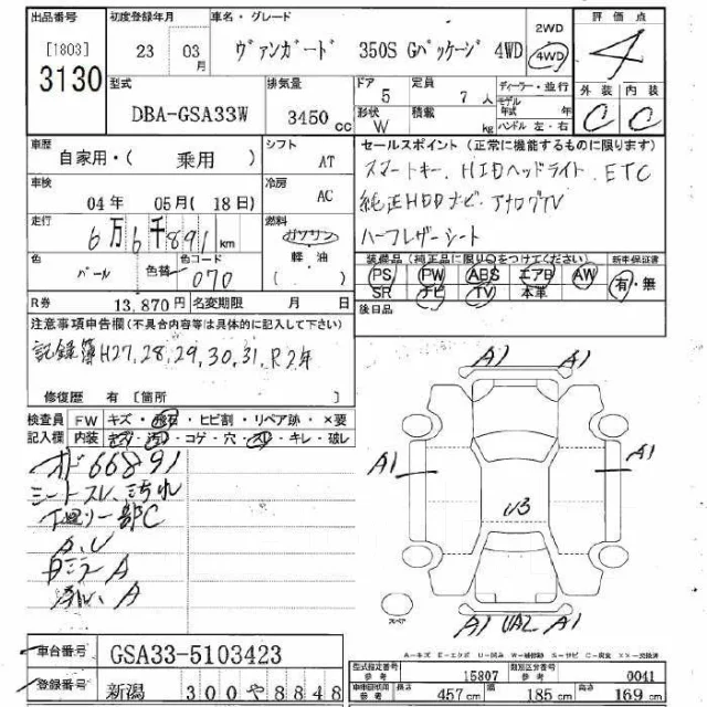 Toyota Vanguard. �������, 4wd, 3.5 (280��.�.), ������, 67����. ��, �/�, ��� ���. ��� ����� �� ������������ ����
