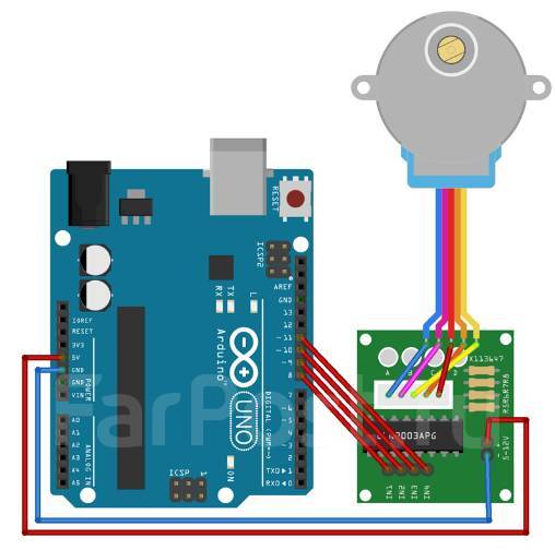 Шаговый двигатель проекты