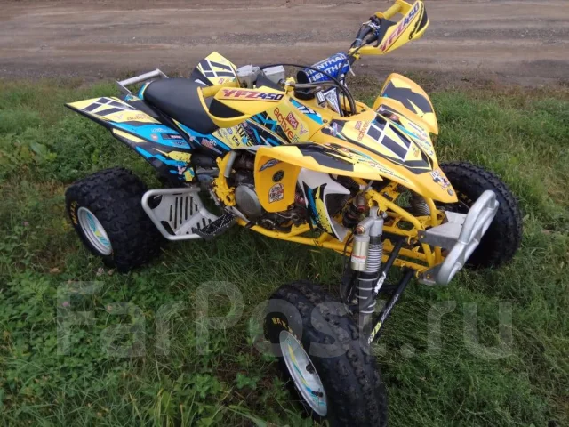 Yamaha YFZ 450. ��������, ��, �� ����