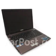 Asus K53S. 15.6", 2����, ��� 4 ��, ���� 120���, WiFi: 1, Bluetooth: 1, ����������� �� 2��. ����