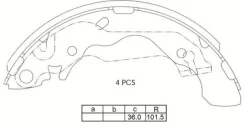 ������� ��������� ���������� Elantra 2000-2009, Matrix 2001-2010, JD JBS0041 JBS0041 ����
