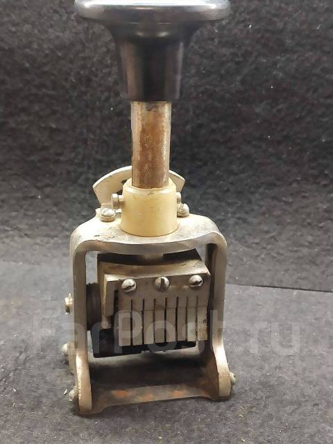 Печать цифровая СССР письменный Прибор датер Штамп датирующее Устройст ...