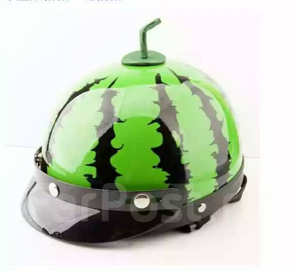 Мотошлем, шлем мотоциклетный в форме арбуза YEMA, новый, под заказ ...