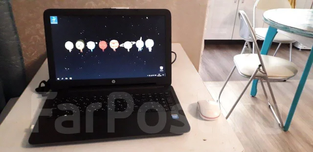 HP 250. 15", 1,6����, ��� 4 ��, ���� 111���, WiFi: 1, Bluetooth: 1, ����������� �� 3��. ����