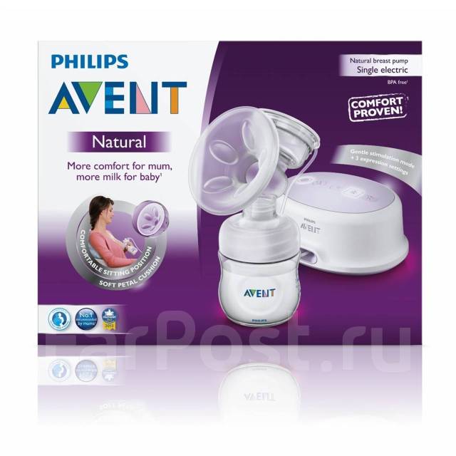 Электронный молокоотсос Philips Avent Ultra Comfort SCF332/31, в ...