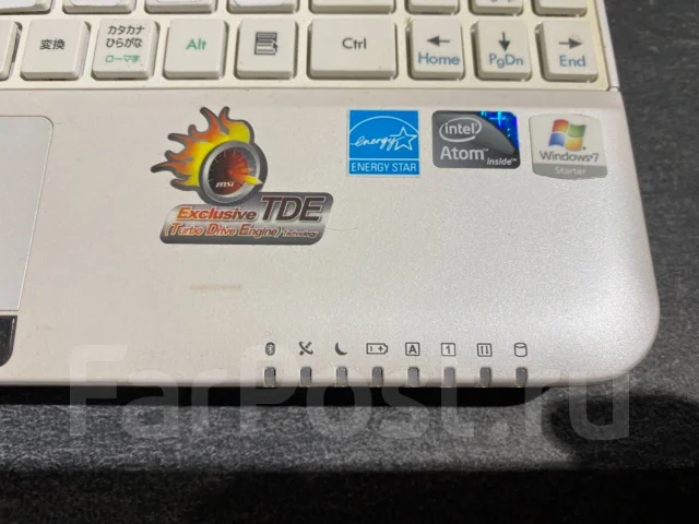 MSI Wind U135DX. 10.1", 1,7����, ��� 1024 ��, ���� 160���, WiFi: 1, Bluetooth: 1, ����������� �� 10��. ����