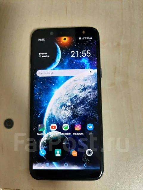 Samsung Galaxy A6. �/�, �����, 3G, 4G LTE, Dual-SIM, NFC ����