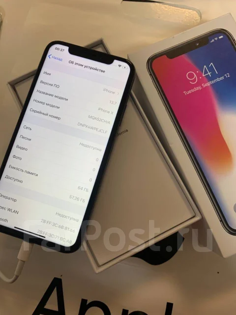 Apple iPhone X. �����, ������, 3G, 4G LTE, ����������, NFC ����