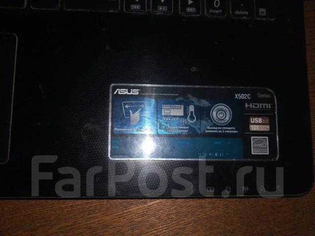 Asus X502C. 15", WiFi: 1, Bluetooth: 1 ����