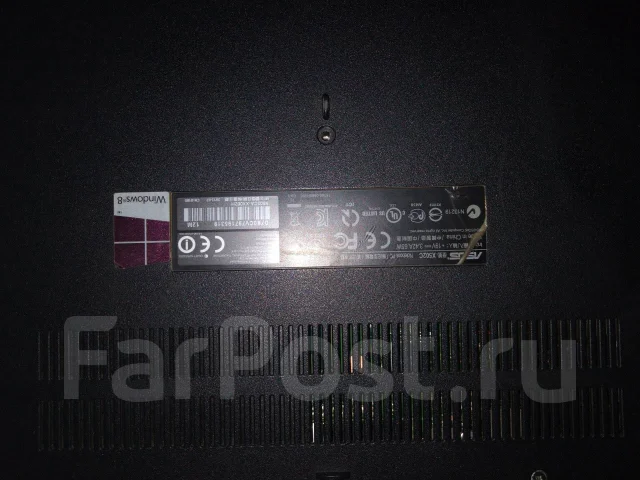 Asus X502C. 15", WiFi: 1, Bluetooth: 1 ����