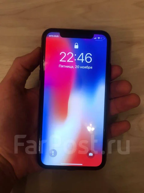 Apple iPhone X. �/�, ������, 3G, 4G LTE, NFC ����